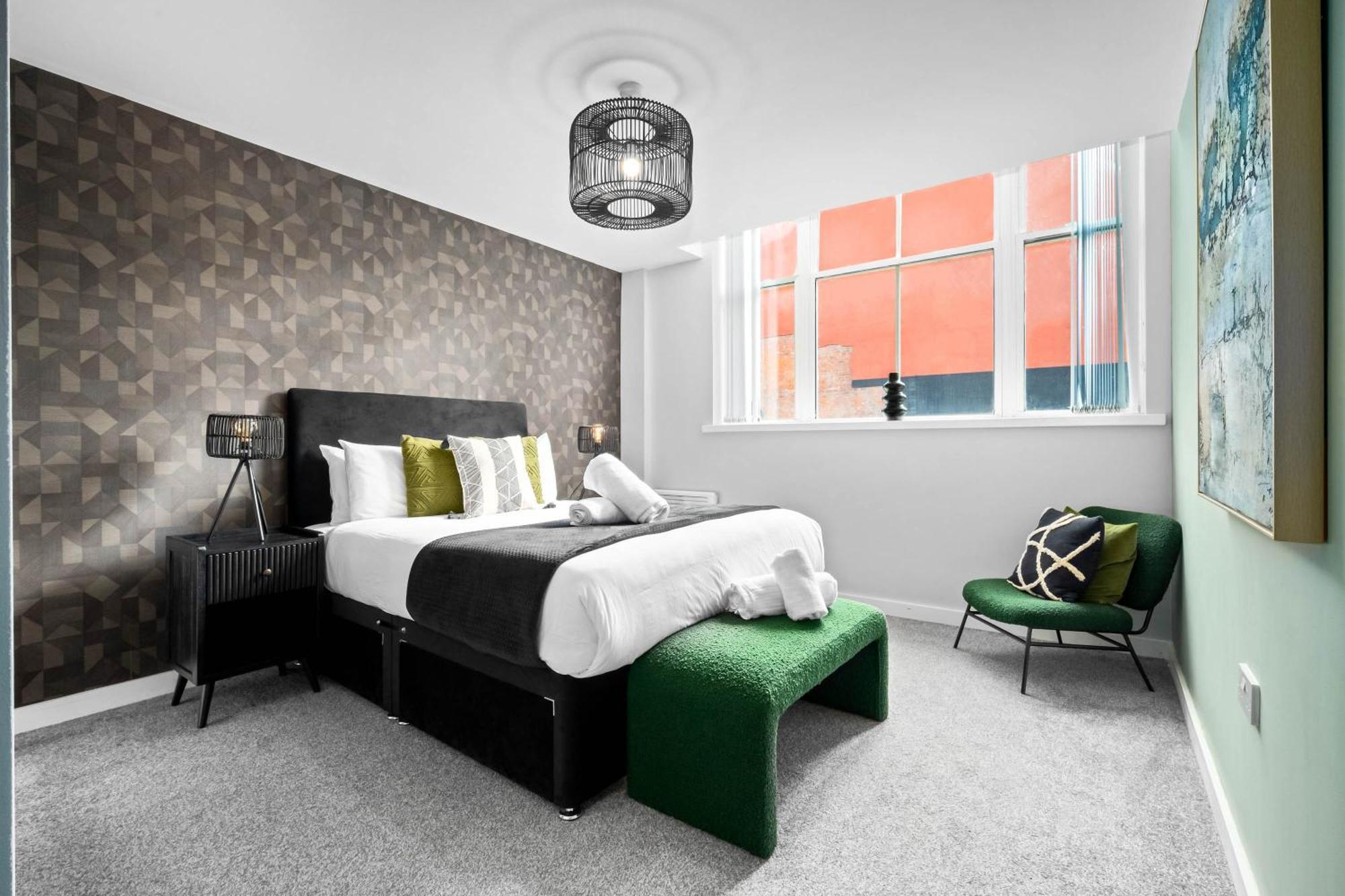 Luxury Apartment - Secure Parking - Gated Development - Near Jq & Birmingham City Centre 6Sh Ngoại thất bức ảnh