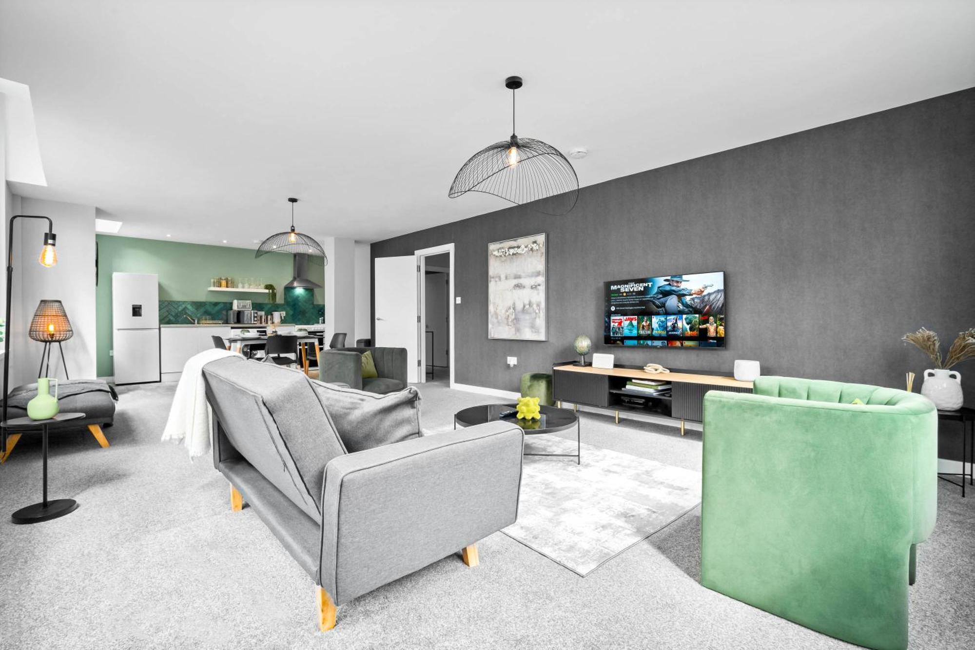 Luxury Apartment - Secure Parking - Gated Development - Near Jq & Birmingham City Centre 6Sh Ngoại thất bức ảnh